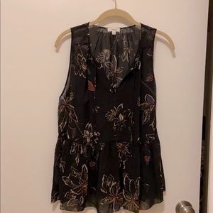 Wilfred sheer sleeveless shirt